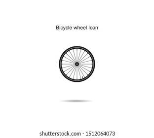  Bicycle wheel Icon design vector illustration graphic on background