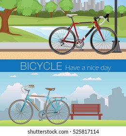 Bicycle wheel Set vector illustration