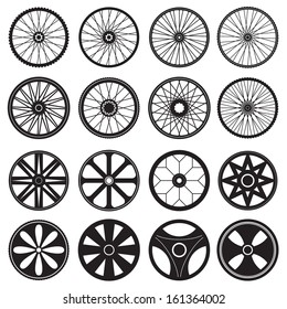 Bicycle Wheel, Vector Format