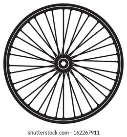 Bicycle Wheel, Vector Format