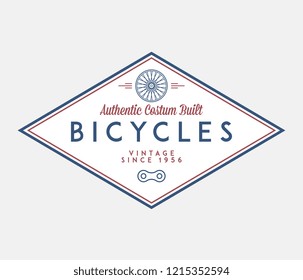 Bicycles authentic lovers is about cycling and discovering beautiful places
