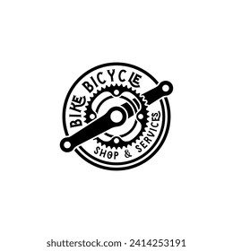 Bicycles Club Logo Repair Shop Designs Vector Template