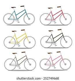 Bicycles collection