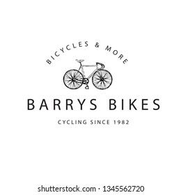 bicycles creative logo super world