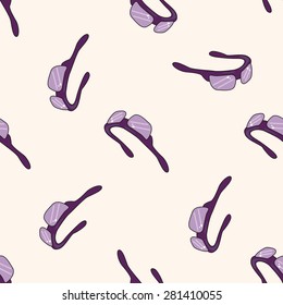 Bicycles equipment , cartoon seamless pattern background