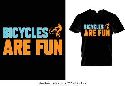 Bicycles Are Fun Gift T-Shirt