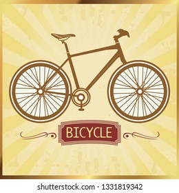 Bicycles icon  vector.