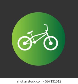 Bicycles Icon. Vector Illustation