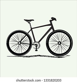 Bicycles icon vector image