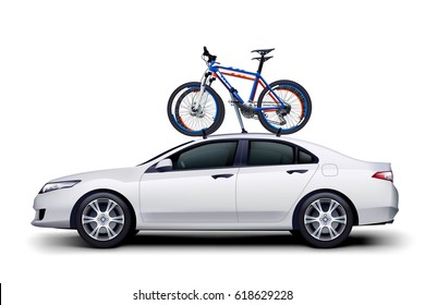 bicycles on car