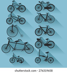 Bicycles set