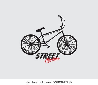 bicycles, street machine, design vector