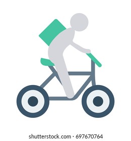 Bicycling icon