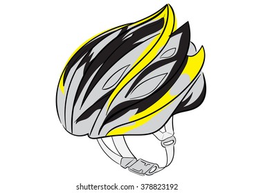 Bicykle helmet of safety