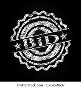 Bid on blackboard