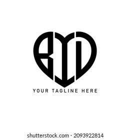 BID Unique abstract geometric vector logo design.