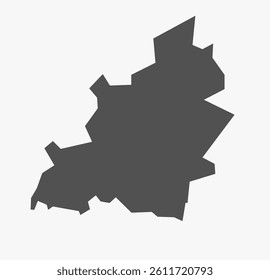 BIDAR District map in vector form
