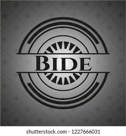 Bide black emblem