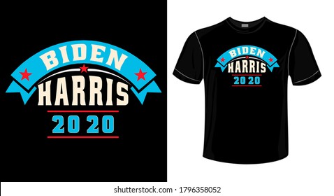 Biden Harris 2020 Vintage - T-Shirt-Design-Vektorgrafik