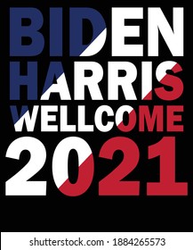 diseño de camisetas de biden harris 2021