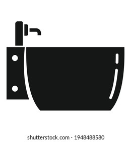Bidet icon. Simple illustration of Bidet vector icon for web design isolated on white background