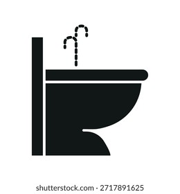 Bidet icon vector design template