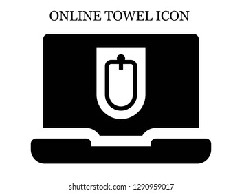 Bidet search icon. Editable Bidet search icon for web or mobile.