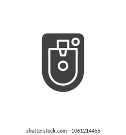Bidet top view vector icon. filled flat sign for mobile concept and web design. Toilet furniture simple solid icon. Symbol, logo illustration. Pixel perfect vector graphics
