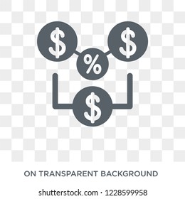 Bid-offer spread icon. Bid-offer spread design concept from Bid offer spread collection. Simple element vector illustration on transparent background.