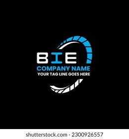 BIE letter logo creative design with vector graphic, BIE simple and modern logo. BIE luxurious alphabet design  