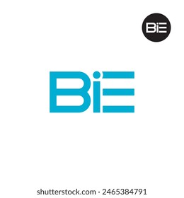 BIE Logo Letter Monogram Design