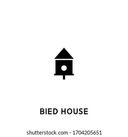 bied house vector icon. bied house black sign on white background. bied house icon for web and app