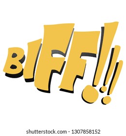 BIFF!!! Comic Book Sound Effects