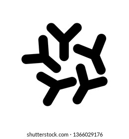 bifidobacterium icon, vector