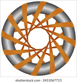 A bifilar coil works by utilizing a unique geometric configuration of wires based on the mathematical principles.