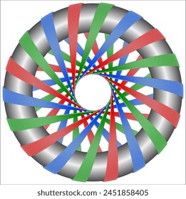 A bifilar coil works by utilizing a unique geometric configuration of wires based on the mathematical principles.