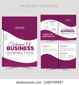 Bifold Brochure Design Template Design