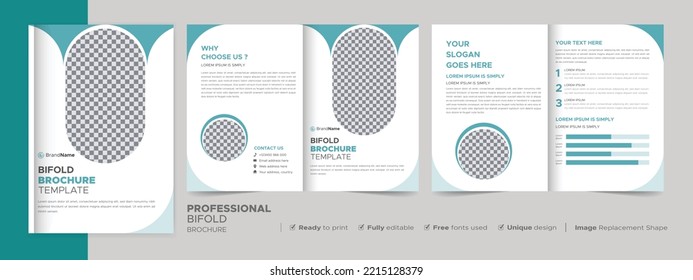 Plantilla de diseño de folleto para su empresa, empresa, negocio, publicidad, marketing, agencia y negocios de Internet.