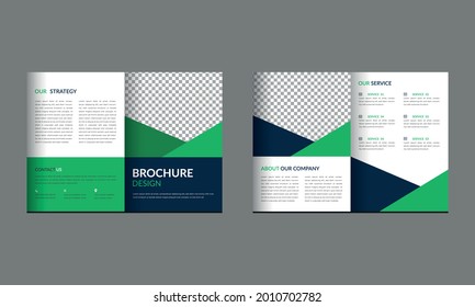bifold brochure design for your business company