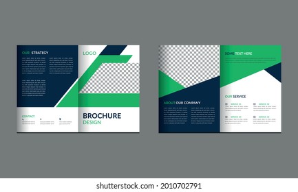 bifold brochure design for your business company
