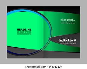 Bi-fold business brochure
