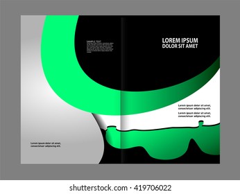 Bi-Fold Corporate Business Store Mock up & Brochure Design
