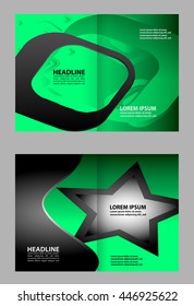 bi-Fold Corporate Business Store Mock up & Brochure Design
