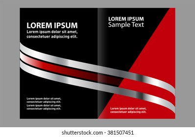 Bi-Fold Mock up Brochure Design 