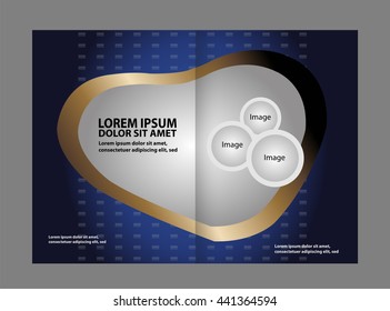 Bi-Fold Mock up Brochure Design
