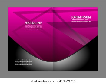 Bi-Fold Mock up Brochure Design
