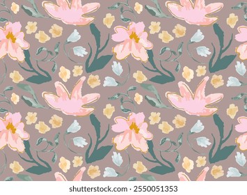 Grandes flores de acuarela abstractas. Fondo de la planta para Invitaion, Fondos de pantalla, impresión. Diseño floral de moda	