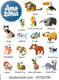 Juego de grandes animales de la Amazonía