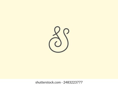 Big ampersand symbol icon vector image editable background