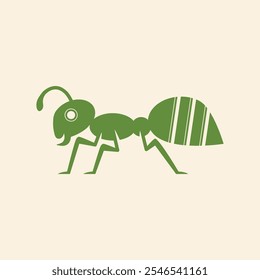 Big Ant trendy artwork niedlich abstrakte Vektorgrafik bunt angewendet design.eps